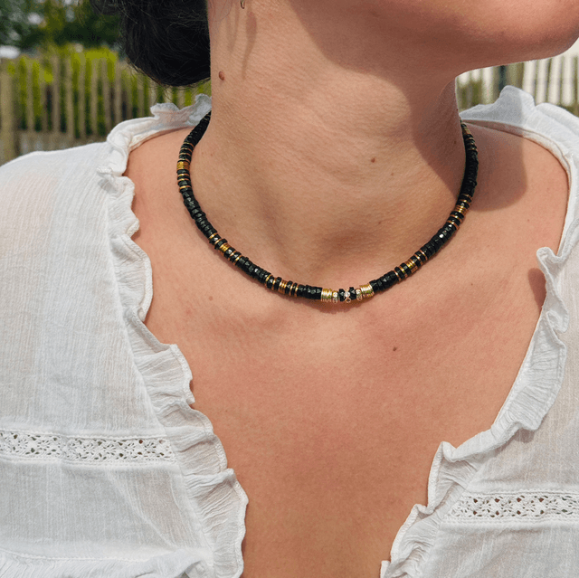 Collier Heishis Lily