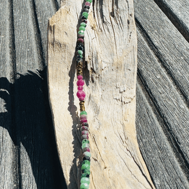 Bracelet Solo Rubis Zoïsite