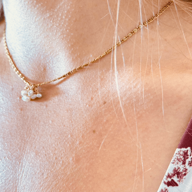 Collier Éclats Bouquet de Perles 