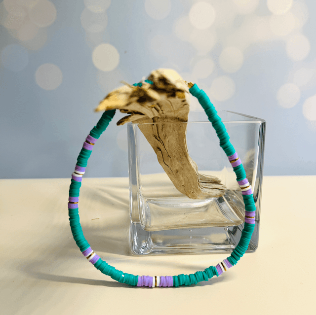 Collier Vynil Lila