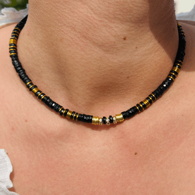Collier Heishis Lily
