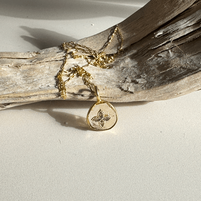 Collier Éclats Citrine