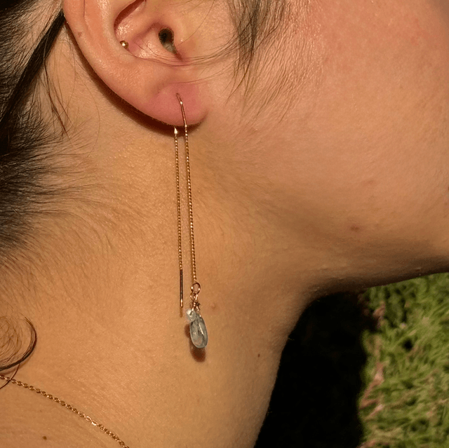 Boucles d'oreille Chaîne Duo