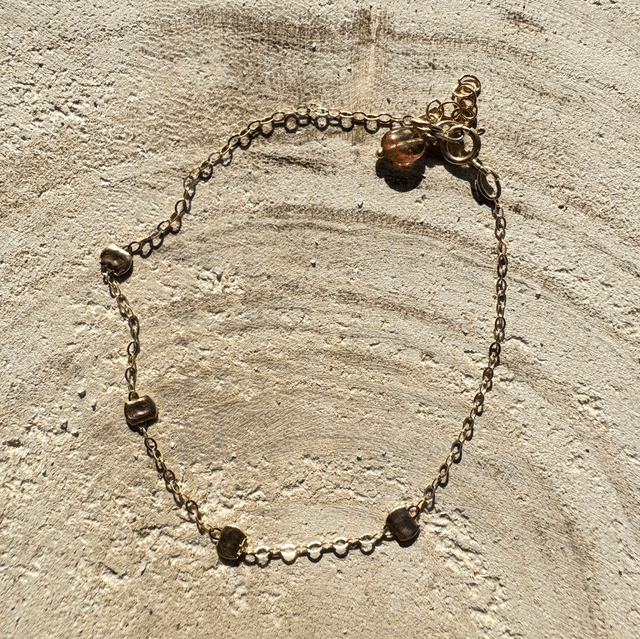 Bracelet Chaine Orange