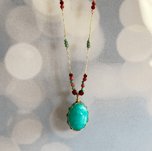 Sautoir Amazonite 