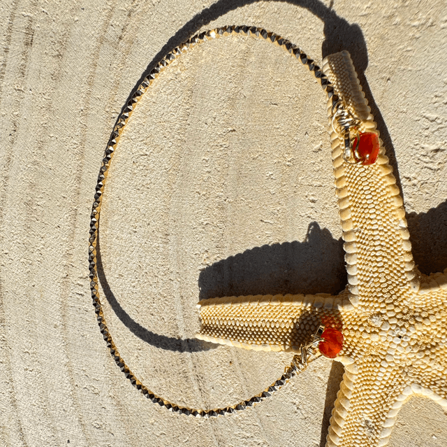 Bracelet Éclats Cornaline