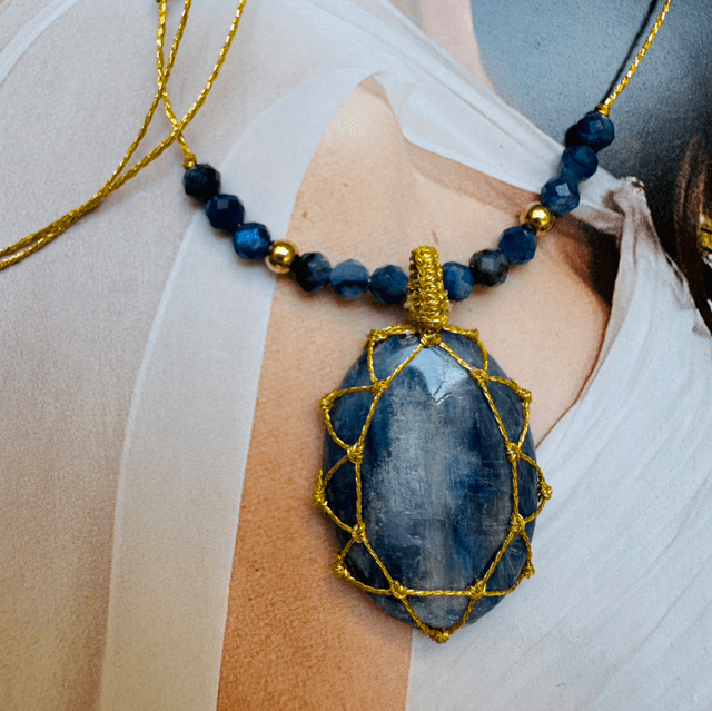 Sautoir Kyanite