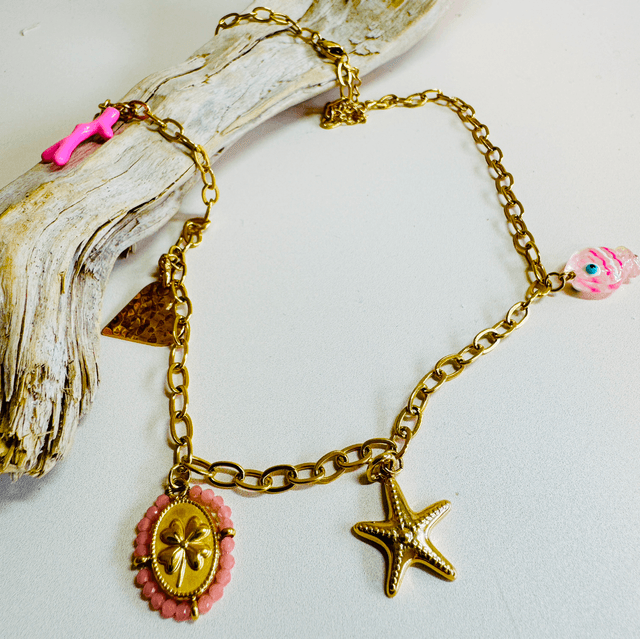 Collier Charms Roseline