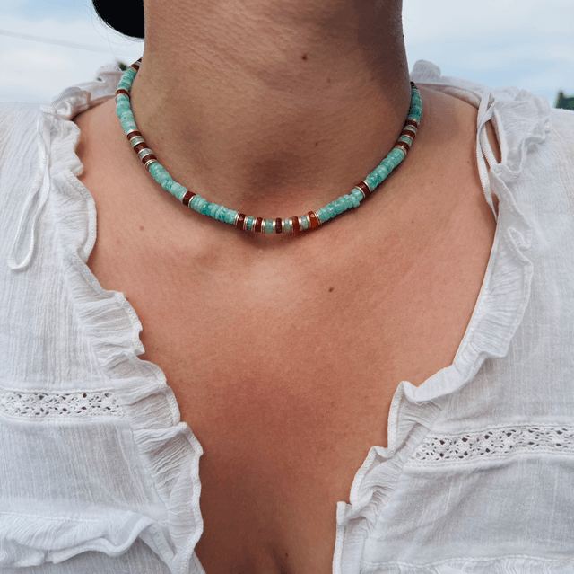Collier Heishis Pinarellu
