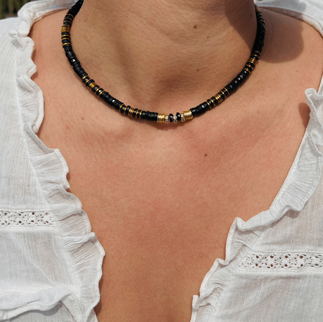 Collier Heishis Lily