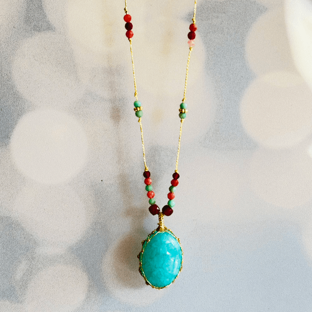 Sautoir Amazonite 