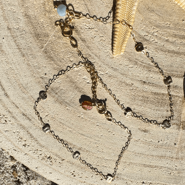 Bracelet Chaine Orange