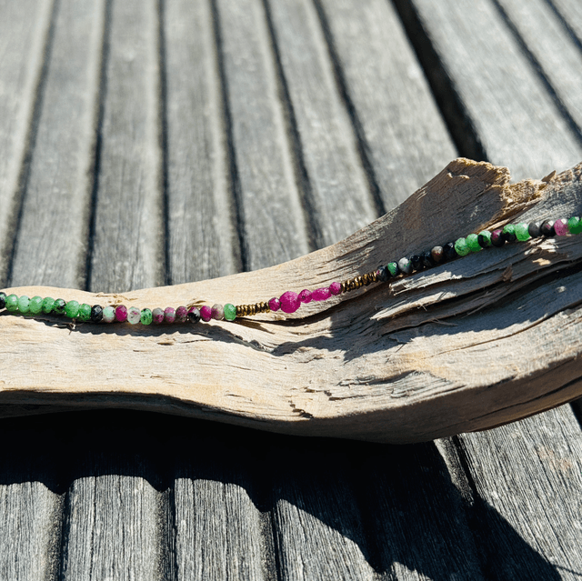 Bracelet Solo Rubis Zoïsite