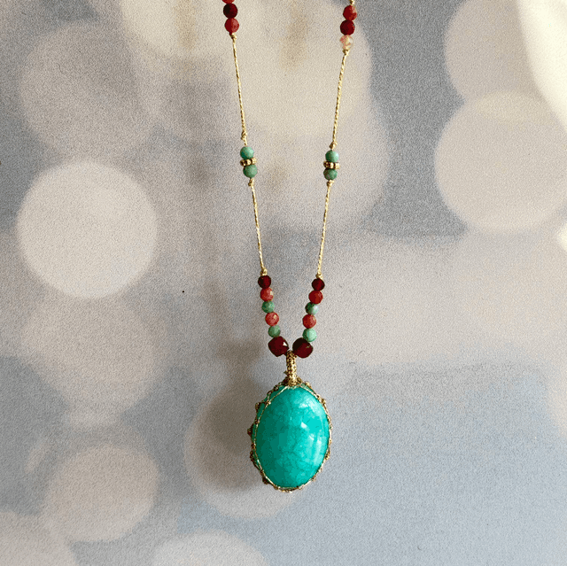 Sautoir Amazonite 